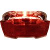 Gazelle Rear Light Solovision – Transparent | Rear Light Bicycle Lights Rear Light