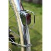 Retro Old Dutch Rear Light – Red/Chrome | Rear Light Bicycle Lights Rear Light