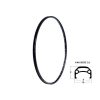 Schurmann Yak Disc Rim 28" 21-622 36 Hole Alu – Black | Rims Bicycle Wheels Rims