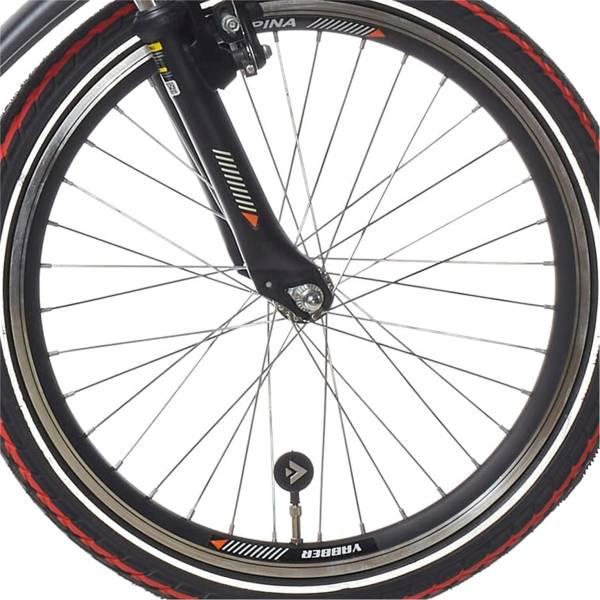 Alpina HLQ-10A-1 Front Wheel 18" Yabber – Matt Black | Wheels Bicycle Wheels Wheels