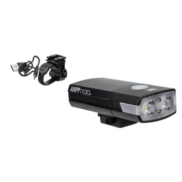 AMPP1100 Headlight LED Battery – Black | Headlight Bicycle Lights Headlight