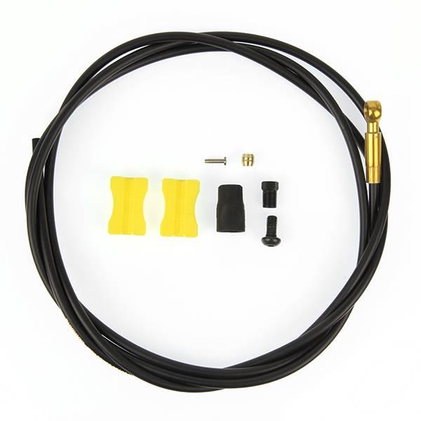 BH90 Brake Hose Kit 2000mm – Black/Gold | Brake Cable Brake Cable Brake Cable