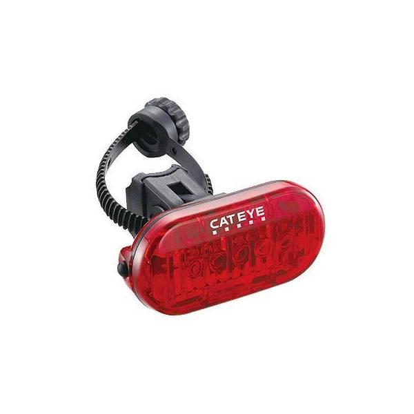 Cateye Rear Light OMNI5 TL-LD155R 5 LED 2 AAA Battery | Rear Light Bicycle Lights Rear Light