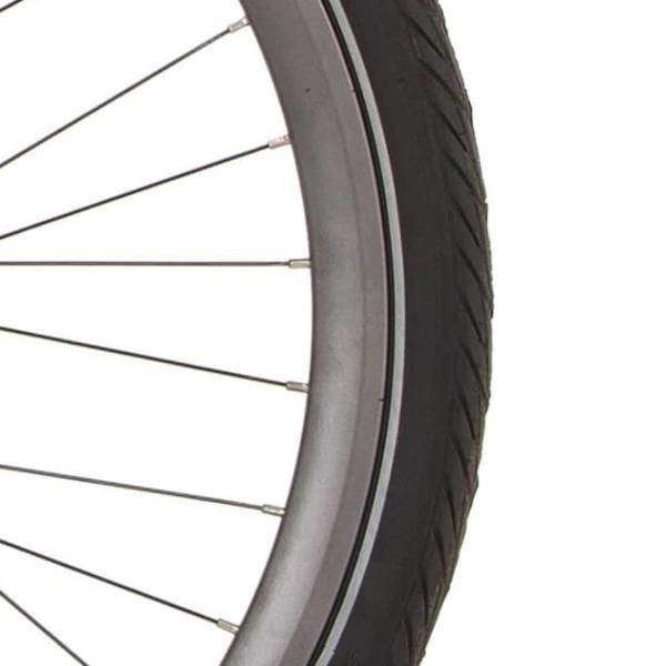 Cortina J19DC Rim 28" 36 Hole – Matt Iron Black | Rims Bicycle Wheels Rims