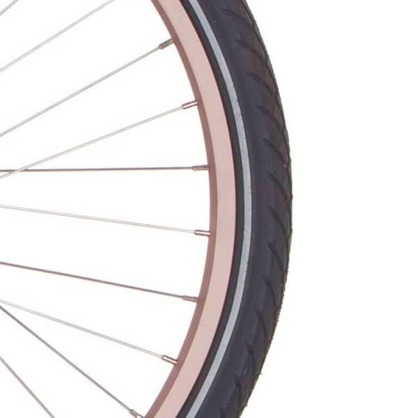 Cortina Rim 24" 36 Hole – Matt Champagne Pink | Rims Bicycle Wheels Rims