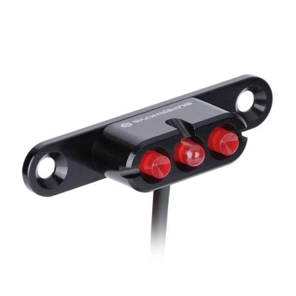 E3 Tail Light 2 Rear Light LED 12V DC – Black | Rear Light Bicycle Lights Rear Light