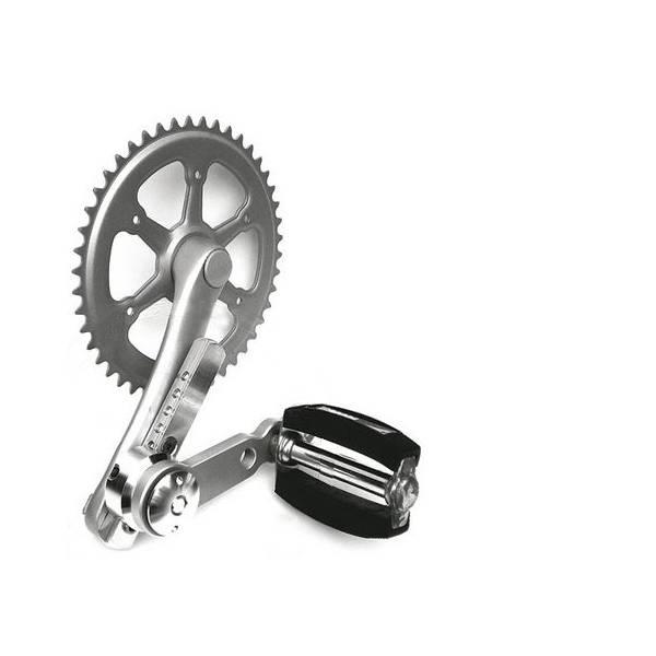 FalisoMED Reha Crank Right Adjustable – Silver | Crankset (City) Crankset (City) Crankset (City)