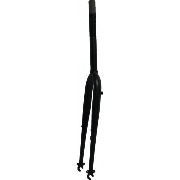 Fork 28 Inch Straight 1 1/8 Mat Black | Rigid Fork Fork Rigid Fork