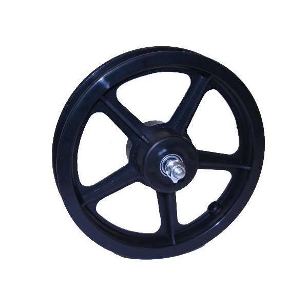 Front Wheel 12 1/2 X 2 1/4 Pvc Black | Wheels Bicycle Wheels Wheels