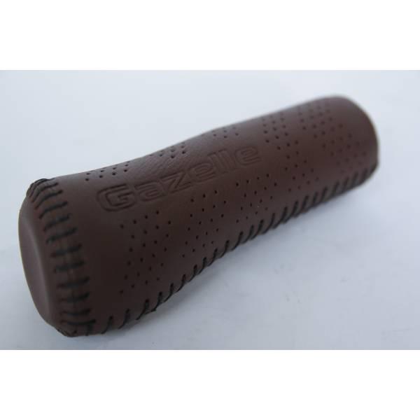 Gazelle Grip Aero 132mm Left Leather – Brown | Grips Grips Grips