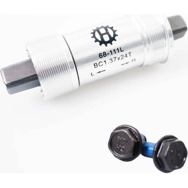 HBS Bottom Bracket BSA 68/111mm Alu Cups – Gray | Bottom Bracket (City) Bottom Bracket (City) Bottom Bracket (City)