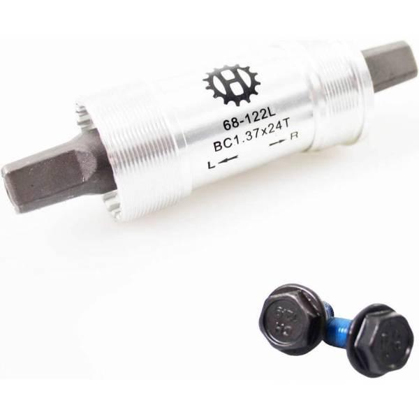 HBS Bottom Bracket BSA 68/122mm Alu Cups – Gray | Bottom Bracket (Sport) Bottom Bracket (Sport) Bottom Bracket (Sport)