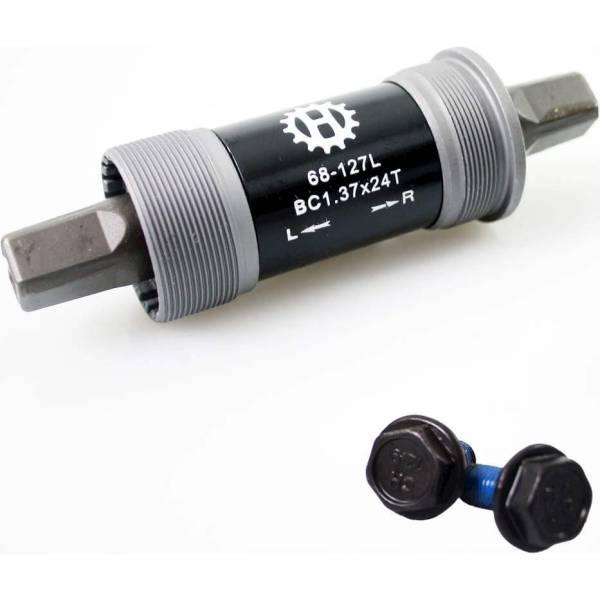 HBS Bottom Bracket BSA 68/127mm Steel Cups – Gray | Bottom Bracket (Sport) Bottom Bracket (Sport) Bottom Bracket (Sport)