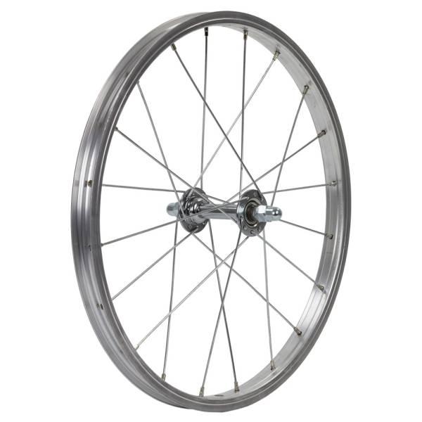 HBS Front Wheel 18" Fixed Axle Aluminum – Silver | Wheels Bicycle Wheels Wheels