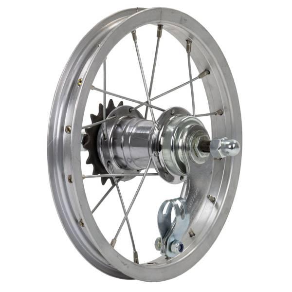 HBS Rear Wheel 12" Brake Hub Aluminum – Silver | Wheels Bicycle Wheels Wheels