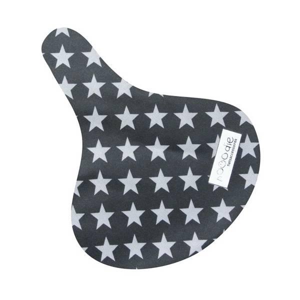 Hooodie Saddle Cover White Stars | Saddle Cover Bicycle Saddle Saddle Cover