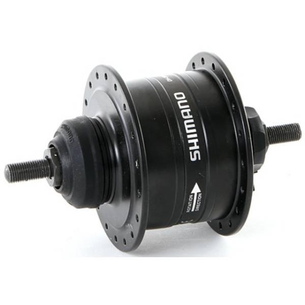 Hub Dynamo DH-3D37 36 Hole 6V / 3W Disc Black | Hubs Bicycle Wheels Hubs