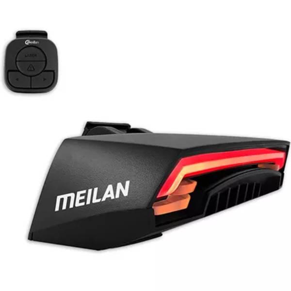 Meilan Laser Rear Light With Remote Control USB X5 | Rear Light Bicycle Lights Rear Light