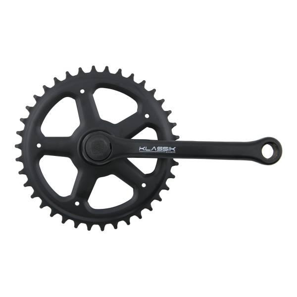 MP Crankset 38T 150mm 1/2×3/32 Steel – Black | Crankset (City) Crankset (City) Crankset (City)