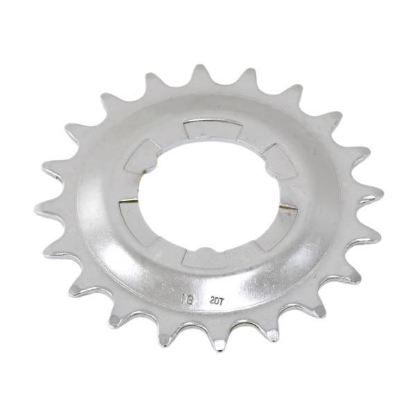 Nexus Rear Sprocket 20 Teeth 3/8S – Silver | Rear Sprocket Drivetrain (City) Rear Sprocket