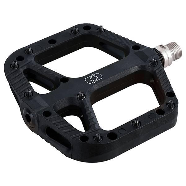 Pedals 9/16" Nylon Flat – Black | Platform Pedals Pedals Platform Pedals