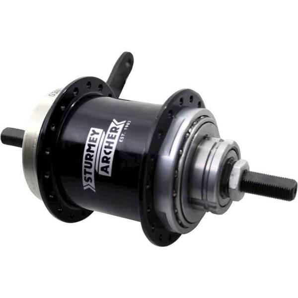 Rear Hub Duomatic 2 Speed 36 Hole Black | Hubs Bicycle Wheels Hubs