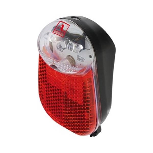 Rear Light 3 LED Fender Mounting with Parking Light – Black | Rear Light Bicycle Lights Rear Light