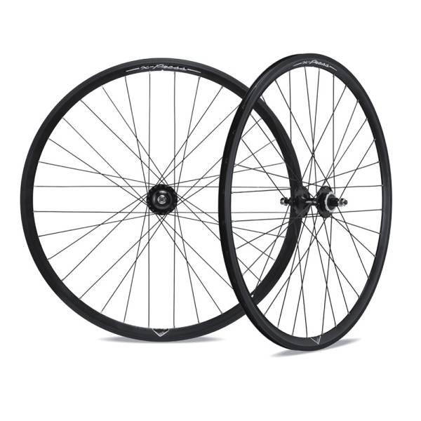 Wheelset X-Press Track Hubs Black (Clincher) | Wheels Bicycle Wheels Wheels