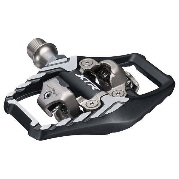 XTR M9120 Pedals SPD / Platform – Silver/Black | Clipless Pedals Clipless Pedals Clipless Pedals