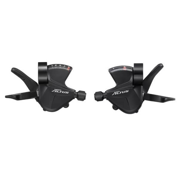 Altus M2010 Shifter Set 2 x 9S Right – Black | Shifters (Sport) Drivetrain (Sports Bike) Shifters (Sport)